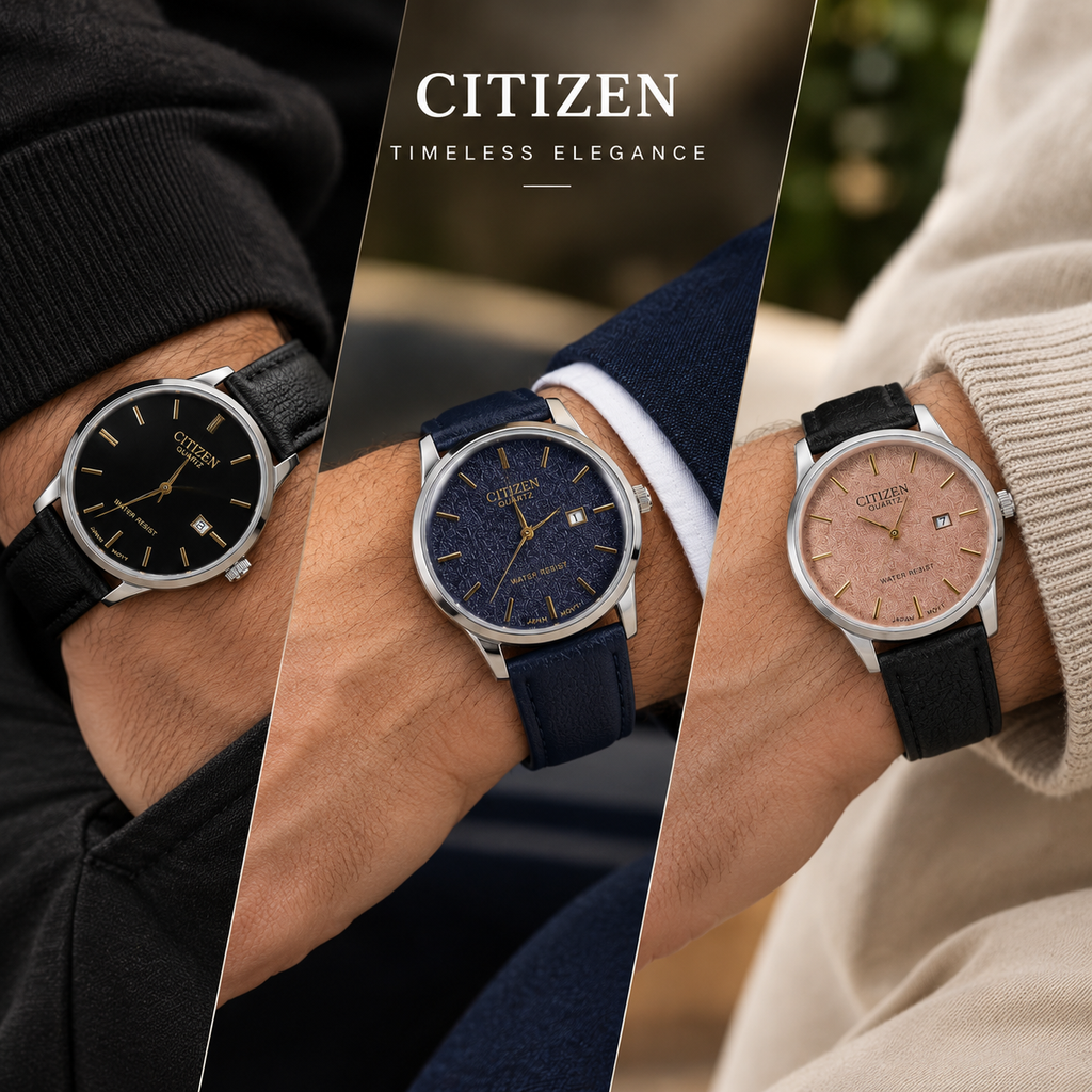 CITIZEN premium men's wristwatch